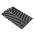 thumbnail image 1 of Qholemyo Foldable Large Dish Drying Mat For Kitchen Counter Dishwasher Safe Draining Board Mat Pot Trivet Pad, 1 of 8