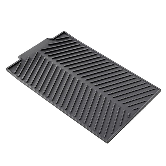 Qholemyo Foldable Large Dish Drying Mat For Kitchen Counter Dishwasher Safe Draining Board Mat Pot Trivet Pad