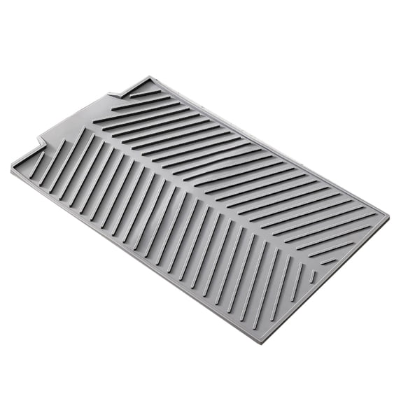 Qholemyo Foldable Large Dish Drying Mat For Kitchen Counter Dishwasher Safe Draining Board Mat Pot Trivet Pad