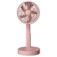 thumbnail image 1 of Qholemyo Foldable Telescopic Portable Desk Fan USB Rechargeable Mini Cooling Fan For Student Dorm, 1 of 5