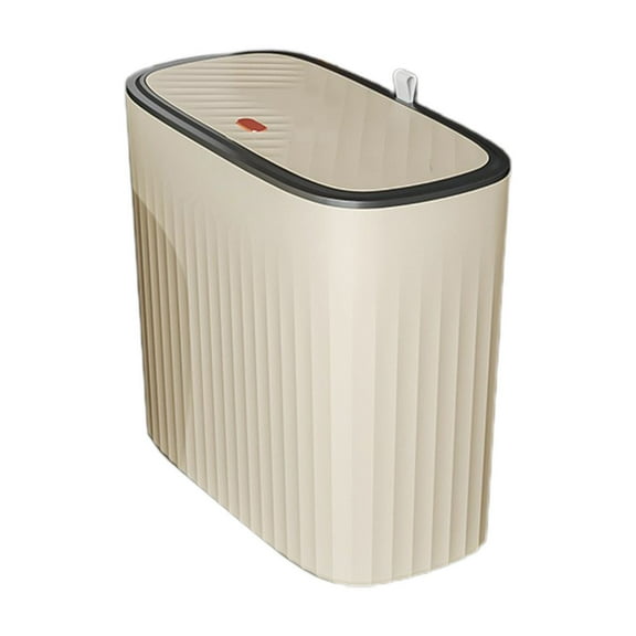 Qholemyo Foot Operated High Value Double Layer Large Capacity Trash Can Household Bathroom Living Room Indoor Kitchen Garbage Bin