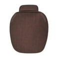 thumbnail image 1 of Qholemyo Four Season Linen Butt Pad For Car Seat Cushions Breathable Non-slip Design For Daily Use, 1 of 5