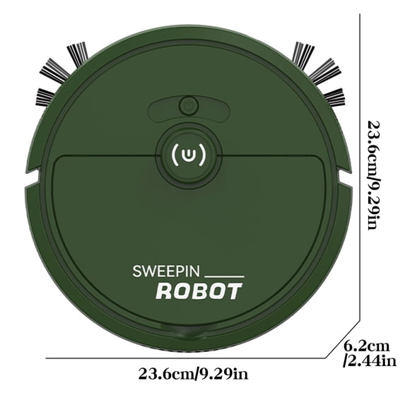 Qholemyo Fully Automatic Intelligent Home Vacuum Cleaner Integrated Sweeping Suction Dragging Intelligent Sweeping Robot Self-Charging