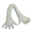 thumbnail image 1 of Qholemyo Funny Fleece Hand Shaped Throw Pillow Long Decorative Pillow For Sleeping Leg Support, 1 of 5