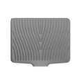 thumbnail image 1 of Qholemyo Heat Resistant Non Slip Drying Mat For Kitchen Counter Built In Drainage Dish Drying Pad, 1 of 6