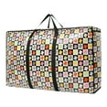 thumbnail image 1 of Qholemyo Heavy Duty Extra Large Reusable Storage Bags With Zipper Strong Handles Washable Moving Bags For Closet Underbed Bedding Blanket Organizer, 1 of 5