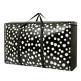 thumbnail image 1 of Qholemyo Heavy Duty Extra Large Reusable Storage Bags With Zipper Strong Handles Washable Moving Bags For Closet Underbed Bedding Blanket Organizer, 1 of 5