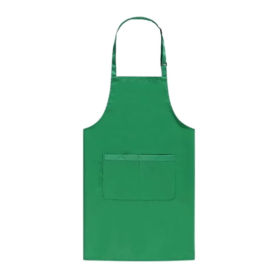Qholemyo Heavy Duty Kitchen Apron For Men Women Chef Cooking Apron With Pockets Durable Bib For Cleaning Baking