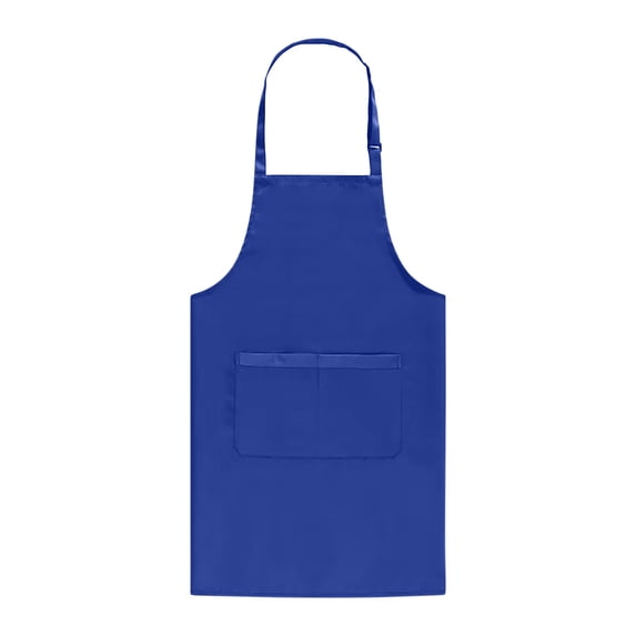Qholemyo Heavy Duty Kitchen Apron For Men Women Chef Cooking Apron With Pockets Durable Bib For Cleaning Baking