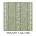 thumbnail image 1 of Qholemyo Hemstitched Table Runner Cotton Linen Table Runners Embroidered Striped Boho Table Runner Home Decor Match dining table placemats table mats, 1 of 9
