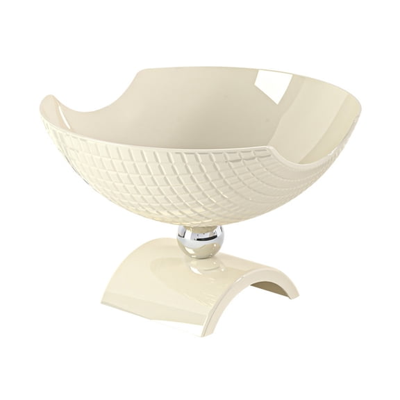 Qholemyo High-End Light-Accent Fruit Plates - Household Living Room Coffee Table Candy & Upscale Snack Placement Plates