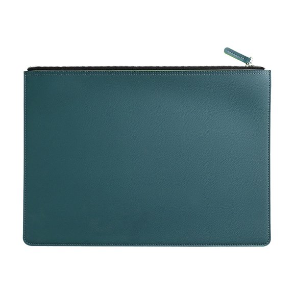 Qholemyo High End Waterproof Leather Document Folder File Organizer For Men And Women Official Briefcase Policy Storage Office File Folders