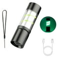 thumbnail image 1 of Qholemyo High Power Rechargeable LED Flashlight Mini Zoom Torch Outdoor Camping Strong Lamp Lantern with led flashlight rechargeable flashlight super bright flashlight, 1 of 2