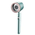thumbnail image 1 of Qholemyo High Pressure Handheld Showerhead With Carbon Filter Hard Water Softener 5 Spray Modes Massagable Shower Compatible With Shower Sponge Loofah, 1 of 4