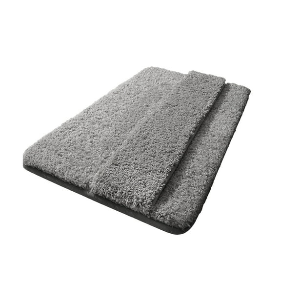 Qholemyo Home Decor Bathroom Rugs Non Slip Washable Rugs Thick Soft Full Wrap Foot Rubbing Bath Mat Water Absorbent For Bathroom Shower