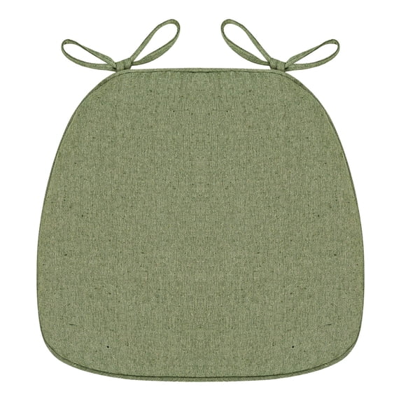 Qholemyo Home Summer Breathable High-density Linen Sponge Dining Chair Cushion Seat Cushion For Chair Pressure Relief Thick Detachable Washable
