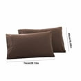 thumbnail image 1 of Qholemyo Hotel Quality Pillow Covers Breathable Oil Proof Case For Fiber Pillow Core Home Goods Soft Sleeping Pillow, 1 of 1