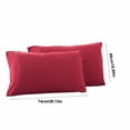 thumbnail image 1 of Qholemyo Hotel Quality Pillow Covers Breathable Oil Proof Case For Fiber Pillow Core Home Goods Soft Sleeping Pillow, 1 of 1