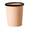 thumbnail image 1 of Qholemyo Household Lidless Pressure Ring Trash Can Paper Basket Indoor Living Room Kitchen Bathroom Bedroom Small Waste Bin, 1 of 6