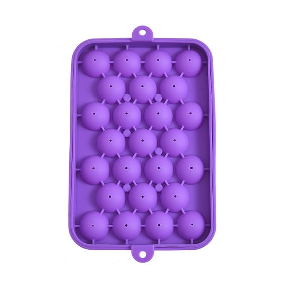 Qholemyo Ice Cream Maker With Cover Small Household Refrigerator Mold Easy Release Popsicle Maker