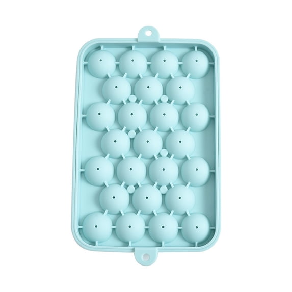 Qholemyo Ice Cream Maker With Cover Small Household Refrigerator Mold Easy Release Popsicle Maker