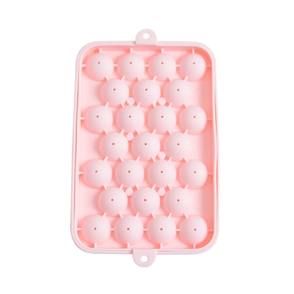 Qholemyo Ice Cream Maker With Cover Small Household Refrigerator Mold Easy Release Popsicle Maker