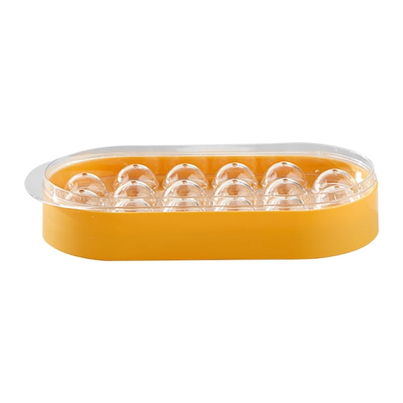 Qholemyo Ice Cream Maker With Cover Small Household Refrigerator Mold Easy Release Popsicle Maker