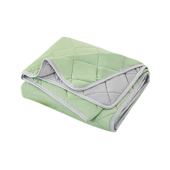 Qholemyo Ice Silk Summer Quilt Thin Quilt Soft Quilt Lightweight Bed Quilt Washable Cooling Blanket