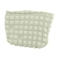 thumbnail image 1 of Qholemyo Intricate Patterned Handheld Knitted Bag - Striped Color-Blocked Ins-Style Cosmetic Bag & Pencil Case, Daily Essentials, 1 of 5