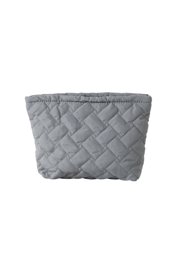 Intricate Patterned Handheld Knitted Bag - Striped Color-Blocked Ins-Style Cosmetic Bag & Pencil Case, Daily Essentials