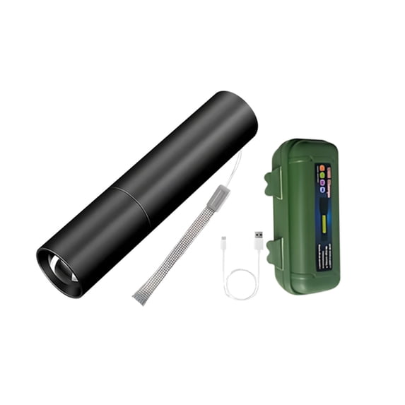 Qholemyo LED Strong Light Mini Multi Functional Outdoor Emergency Portable USB Charging Light with rechargeable led flashlight handheld flashlights flashlights for emergencies