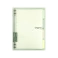 thumbnail image 1 of Qholemyo Large B5 Loose Leaf Notebook Skin Feel Cover Journal For Student And Study, 1 of 4