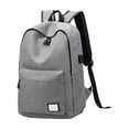 thumbnail image 1 of Qholemyo Large Capacity College Style Laptop Backpack Splash Resistant Comfortable Strap For Men Women School Travel Commute, 1 of 6