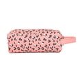 thumbnail image 1 of Qholemyo Large Capacity Faux Leather Travel Makeup Bag Portable Large Opening Cosmetic Storage Organizer Toiletry Bag Travel Essentials, 1 of 4
