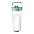 thumbnail image 1 of Qholemyo Large Capacity Fridge Pitcher Insulated Fruit Infuser Water Pitcher Handheld Beverage Dispenser Cold Brew Iced Tea Pitcher, 1 of 6