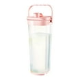 thumbnail image 1 of Qholemyo Large Capacity Fridge Pitcher Insulated Fruit Infuser Water Pitcher Handheld Beverage Dispenser Cold Brew Iced Tea Pitcher, 1 of 6