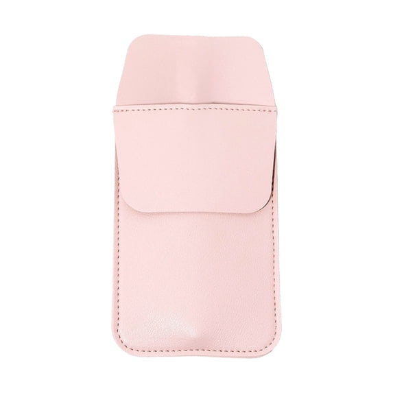 Qholemyo Large Capacity Leather Pencil Case Pouches Leak Proof Pouch Bags Durable Organizer For NursesMakeup Bag For Purse