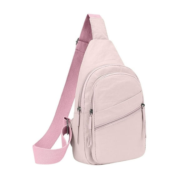 Qholemyo Large Capacity Multi-Compartment Casual Shoulder Bag - Versatile Outdoor Sports Crossbody Bag, Travel Essentials