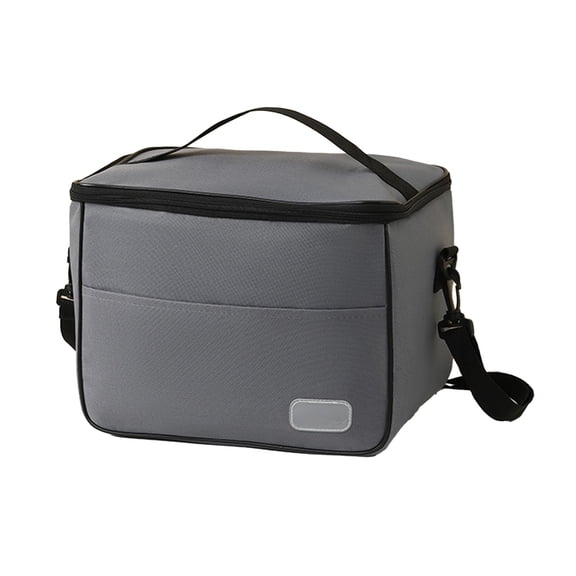 Qholemyo Large Capacity Thermal Insulation Lunch Bag Portable Cooler Tote Cloth Food Storage Picnic Bags