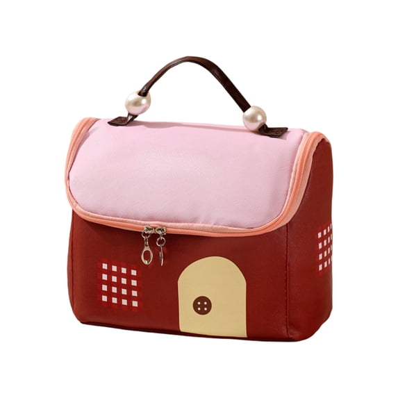 Qholemyo Large Capacity Waterproof Hanging Travel Toiletry Bag, Multifunctional Makeup Case & Cosmetic Organizer, Ideal for Business Trips