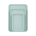 thumbnail image 1 of Qholemyo Large Medium Small Rectangular Tray Set Household Tea Cup Snack Dinner Plates Serving Trays Storage Tray, 1 of 6