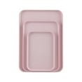 thumbnail image 1 of Qholemyo Large Medium Small Rectangular Tray Set Household Tea Cup Snack Dinner Plates Serving Trays Storage Tray, 1 of 6