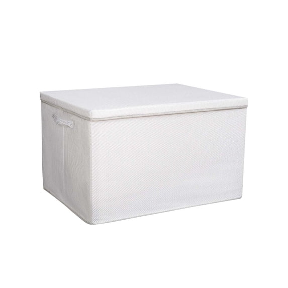 Qholemyo Large Size PVC Foldable Clothes Sorting Storage Box For Wardrobe Home With Closet Storage Organizer Clothes Storage