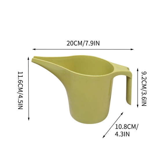 Qholemyo Large-capacity Long-spout Watering Pot Specifically Designed For Flower Watering In Gardens With Stable Base