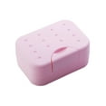 thumbnail image 1 of Qholemyo Leakproof Travel Soap Case With Lid Portable Bar Soap Container Carabiner Soap Box For Traveling Bathroom Shower Gym School Camping Soap Holder, 1 of 6