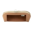thumbnail image 1 of Qholemyo Leather-textured Pencil Case - Transparent Window, Waterproof Large Capacity Student Stationery Box, 1 of 5