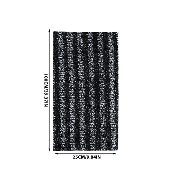 Qholemyo Long Striped Bath Towel Body Cleansing Bath Wipe Stretch Back Soft Bath Towel For Body Towels