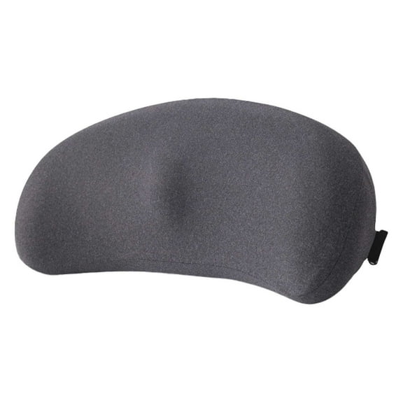 Qholemyo Memory Foam Car Lumbar Pillow Car Accessories Driver Seat Lumbar Support Cushion Car Backrest Waist Pain Relief Pillow