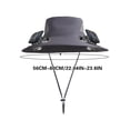 thumbnail image 1 of Qholemyo Men Hat Solar Fan Hat Outdoor Fishing Sun Hat Wide Brim 3 Speed Adjustable Cooling Fan, 1 of 5
