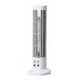 thumbnail image 1 of Qholemyo Mini Bladeless USB Tower Fan Quiet Portable Cooling Fan For Office Desktop, 1 of 5